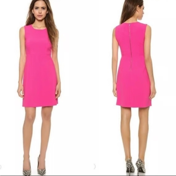 Diane Von Furstenberg Dresses & Skirts - Diane Von Furstenberg Carrie Pink Sleeveless Sheath Dress